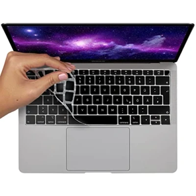 Afbeelding van MyGadget EU Toetsenbordbescherming voor Apple MacBook Air 13&quot; (2018 tot 2020 A1932) Huid Silicone Transparante Dekking