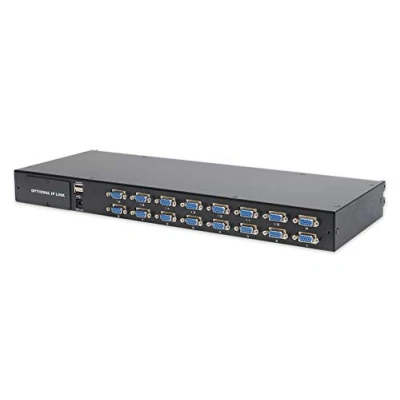Afbeelding van Digitus DS 72214 KVM switch Rack montage Zwart