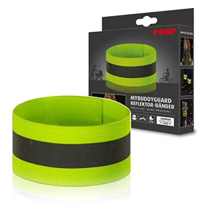 Afbeelding van MyBuddyGuard reflecterende band voor kinderen, 4 stuks, met klittenbandsluiting, armbanden