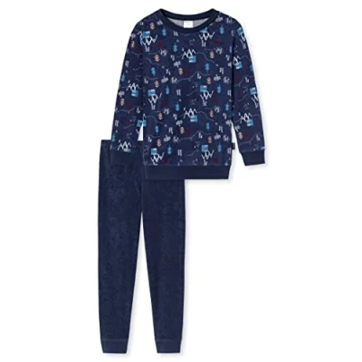 Afbeelding van Schiesser SET Pyjama voor kinderen, Maat: 92, Blau