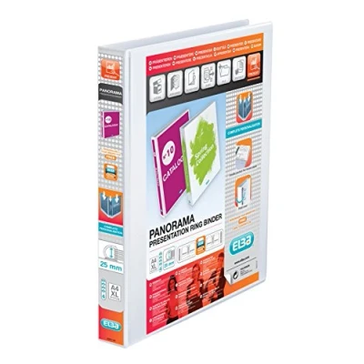 Afbeelding van Elba Panorama A4+ 25 mm Presentatie Binder Wit (Pack 10)
