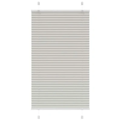 Afbeelding van vidaXL Plissé rolgordijn 75x150 cm stofbreedte 74,4 polyester