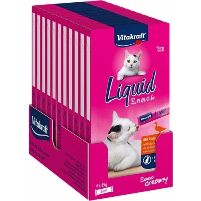 Afbeelding van Vitakraft Cat Liquid Snack Eend &amp; B Glucaan
