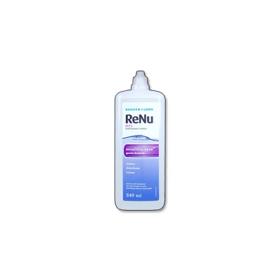 Afbeelding van ReNu MPS sensitive eyes Multipack 3 x 360 ml + 60 4 lenshouders Lenzenvloeistof