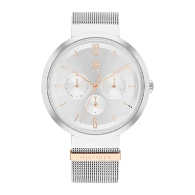 Afbeelding van Tommy Hilfiger Chronograaf, Dames, Maat: One Size, Silber