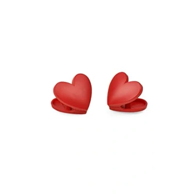 Afbeelding van Legami Set met clipsluiting, tas clips, 4,5 x 4 cm, harthema, van kunststof, voor het afsluiten de verpakkingen
