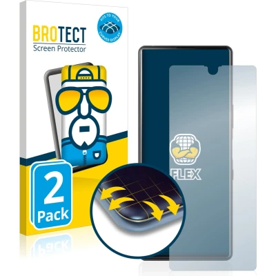 Afbeelding van BROTECT Full Cover Screen Protector voor Sony Xperia L4 (2 Stuks) Schermbeschermer, 3D Curved