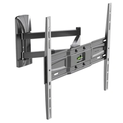 Afbeelding van Meliconi SPACE SYSTEM FULLMOTION 400 wandbeugel met dubbele arm voor 40&#039;&#039; 82&#039;&#039; flatscreen tv&#039;s, horizontaal en verticaal verstelbaar, VESA 200 300 400, zwart, ook geschikt OLED TV&#039;s