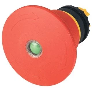 Afbeelding van Eaton rmq titan m22 frontelement noodstop nood uit drukknop kleur rood ontgrendelen door draaien knop 45mm ip67 121463