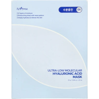 Afbeelding van Isntree Hyaluronic Acid Deep Moisture Water Mask 10 Pack 250 g