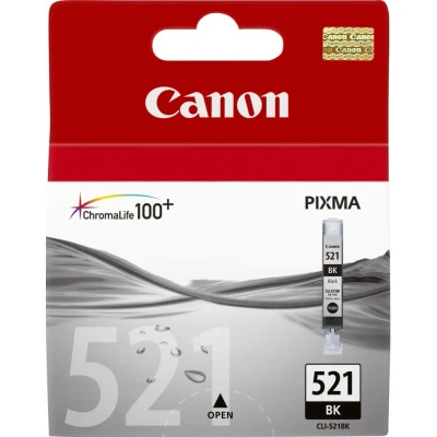 Afbeelding van CLI521B CANON MP540 INK BLACK ST 2933B001 No.521 (9ml)