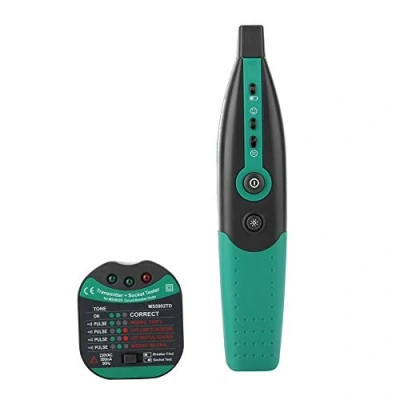Afbeelding van Stopcontacttester MASTECH MS5902 Automatische zekeringzoeker voor stroomonderbrekers US/EU Stopcontacttester(EU plug)