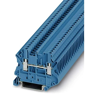 Afbeelding van Phoenix Contact UT 2,5 MTD BU 3064108 Doorgangsklem Aantal polen: 2 0.14 mm² 4 Blauw 50 stuk(s)