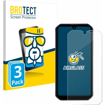 Afbeelding van BROTECT Screenprotector voor Blackview BV9900 Pro Folie Beschermfolie Beschermglas transparant (3 Stuks)