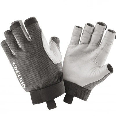 Afbeelding van Edelrid Work Glove Open comfortabele elastische handschoenen XXL grijs