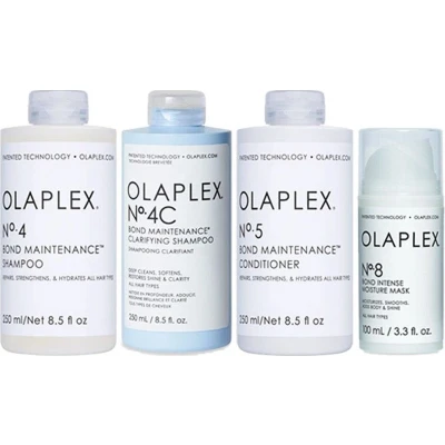 Afbeelding van Beschadigd haar pakket Olaplex No.4 + 4C 5 8 bundel/set/pakket Haibu by Kapperskorting.com
