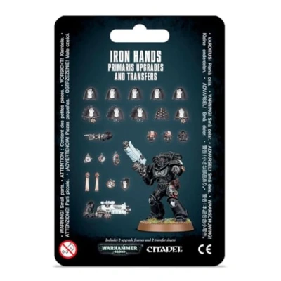 Afbeelding van Space Marines: Iron Hands Primaris Upgrades &amp; Transfers