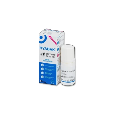 Afbeelding van Hyabak Hypotonisch Oogdr Zdr Bewaarm Flacon 10ml