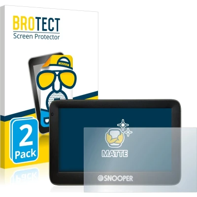 Afbeelding van BROTECT Screenprotector voor Snooper Truckmate Pro S5100 Folie Beschermfolie matte (2 Stuks)