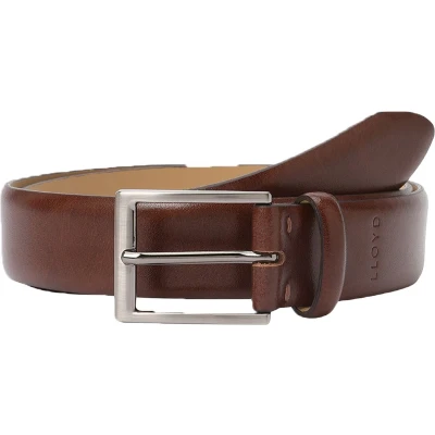 Afbeelding van LLOYD Leren Riem Leather Belt W125 Chestnut Bruine