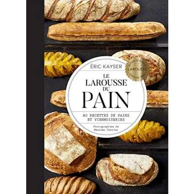 Afbeelding van Le Larousse du Pain: 80 recettes de pains et viennoiseries