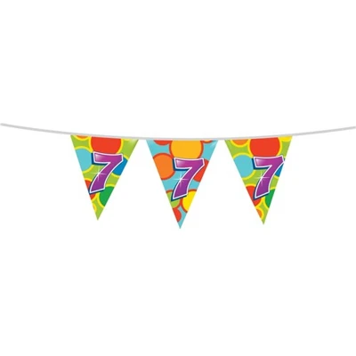 Afbeelding van Vlaggenlijn 7 jaar Party 6 meter
