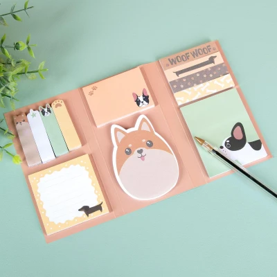 Afbeelding van Sticky Notes Dogs Dog Honden Teckel Plak Briefjes Memo Blok Notitieblok Plakbriefjes Postit Plaknotities Z Note