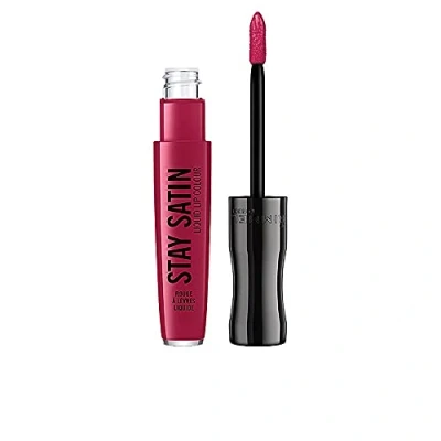 Afbeelding van Rimmel London Stay Satin Liquid Lip Colour Lippenstift 800 Rad Dark