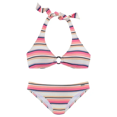 Afbeelding van Venice Beach Triangel Bikini, Dames, Maat: 40xC/D, Creme rosa