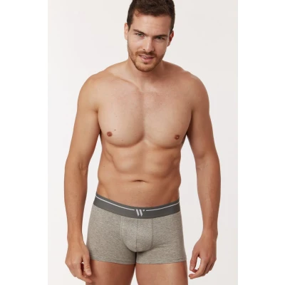 Afbeelding van Woody Boxer Short Duopack Grijs XXL