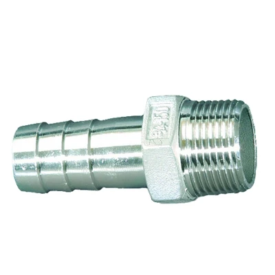 Afbeelding van RVS Slangaansluitstuk met buitendraad, 1/2 inch