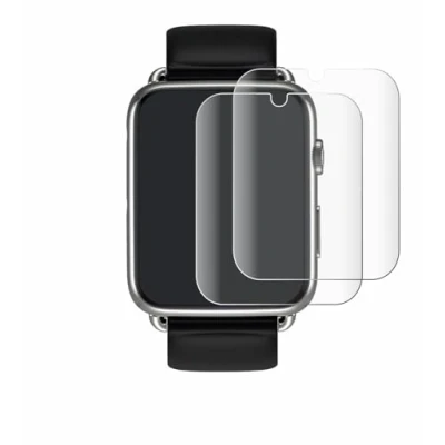 Afbeelding van BROTECT Screenprotector voor Smartwatch DM20 1.88&quot; Folie Beschermfolie transparant volledig dekking (2 Stuks)