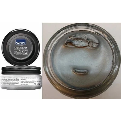 Afbeelding van WOly Shoe cream 50 ml silver