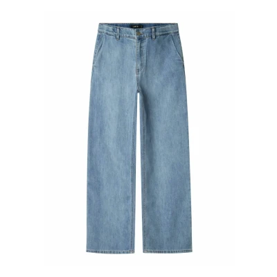 Afbeelding van LMTD Flared Jeans, Dames, Maat: 164, Light blue denim