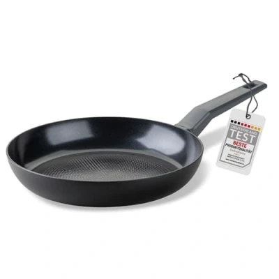 Afbeelding van FACKELMANN pan 28 cm statement keramische gecoate gerecycled aluminium met antiaanbaklaag, honingraatbodemstructuur voor alle warmtebronnen, inclusief inductie, PFAS vrij