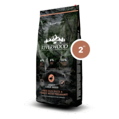 Afbeelding van Riverwood Adult Large Breed Eend&amp;Kalkoen Hondenvoer 2 kg