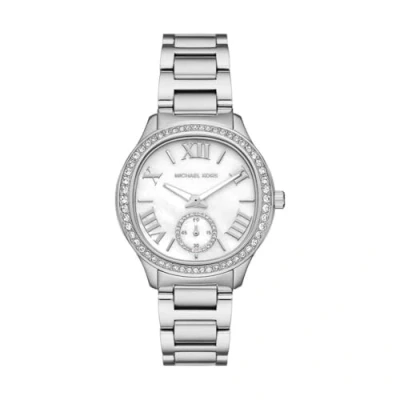 Afbeelding van Michael Kors SAGE Watch Horloge silvercoloured, Dames, Maat: One Size, Silver coloured