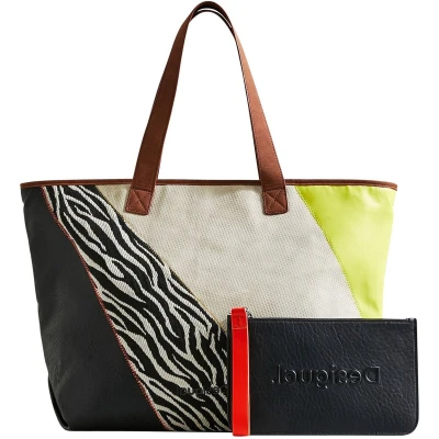 Afbeelding van Desigual Dames Bols_click Clokken Nami Shopping Bag, bruin, eenheidsmaat EU, One Size