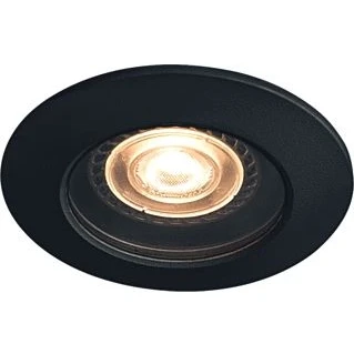 Afbeelding van Slv varu qpar51 dl plafondinbouwarmatuur voor buiten zwart ip20 65 1001930