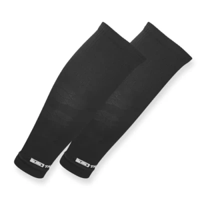 Afbeelding van Tapedesign Tubes Pro voetbalkousen (zonder sokken) zwart voor dames, heren en kinderen, voetbalsleeves scheenbeschermers, kniekousen, 1 paar, (één maat)