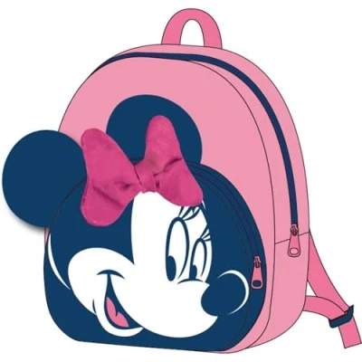 Afbeelding van Schoolrugzak Minnie Mouse Roze 18 x 22 4 cm