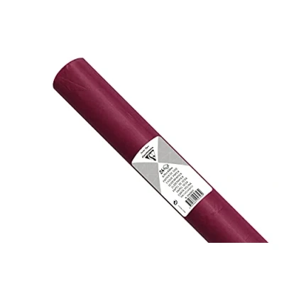 Afbeelding van Clairefontaine Ref 394082C Maildor Tissue Paper Roll (24 vellen) 50 x 75cm, 18gsm papiermateriaal Geschikt voor verpakking, kaarten maken en knutselen Bourgondië