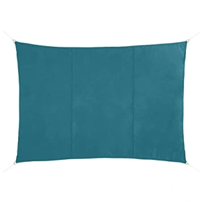 Afbeelding van Hesperide Schaduwdoek Shae rechthoekig blauw 3 x 4 m Schaduwdoeken