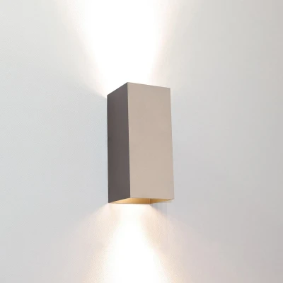 Afbeelding van Wandlamp Dante 2 Champagne GU10