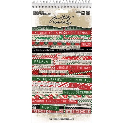 Afbeelding van Idea ology Tim Holtz Sticker Book (TH94415)