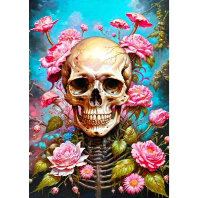 Afbeelding van Enjoy Puzzle Garden Skeleton (1000).