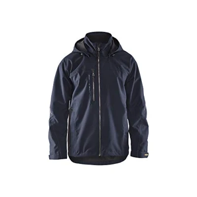 Afbeelding van Blaklader Shelljack donker marineblauw/zwart maat S