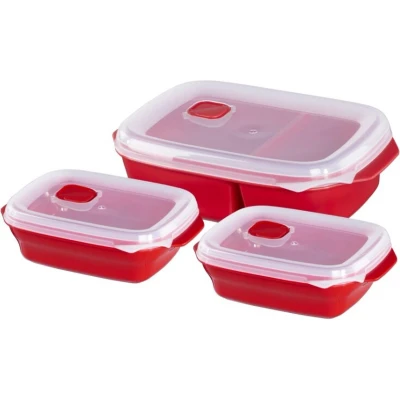 Afbeelding van Xavax Magnetrondoos Starter Set 3 Delig Rood