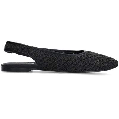 Afbeelding van Sacha slingback loafers zwart