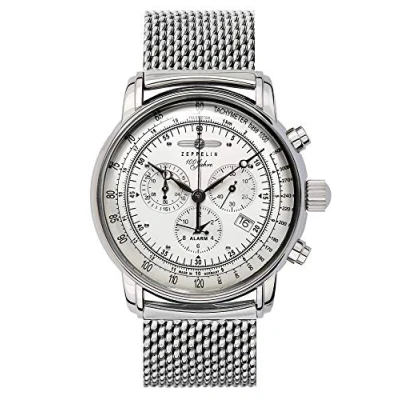 Afbeelding van Zeppelin Chronograaf, Heren, Maat: One Size, Silber